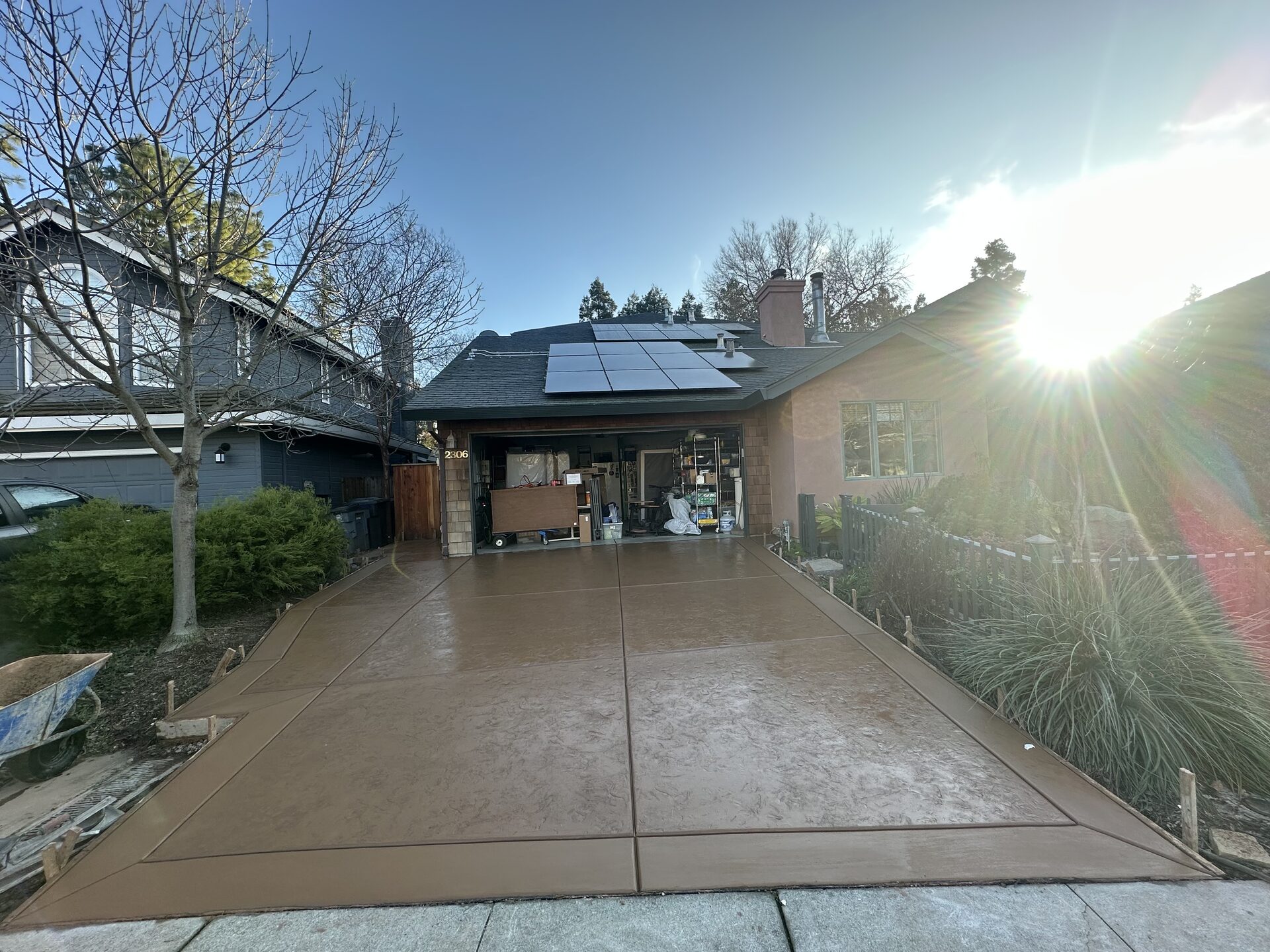 Large concrete flatwork